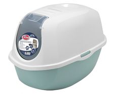 Pet Nova Cat Litter Box 54cm Blue Activated Carbon Filter