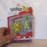 Pokemon Battle Figure Pack Pikachu And Chikorita 3" Inch Battle Figure Set Brand New Sealed Image 4
