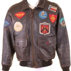 US NAVY Aviator G-1 Bomber Flight Jacket (Rare) Size 40