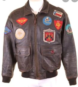 US NAVY Aviator G-1 Bomber Flight Jacket (Rare) Size 40