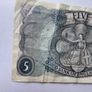 bank of england 5  pound note 1962-1966 Image 6