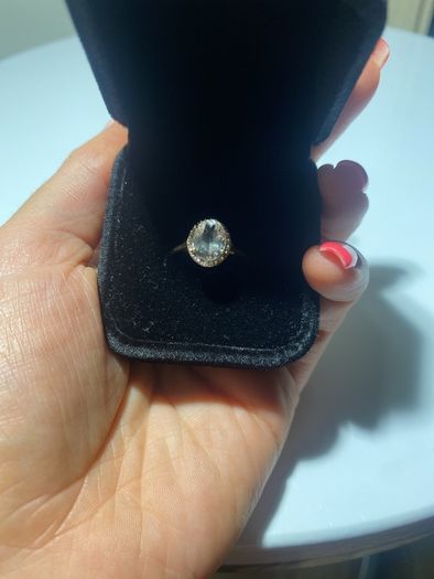 Morganite Ring 9ct Gold