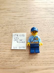 lego cty1258 city officer female, set 60276