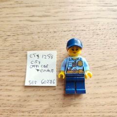lego cty1258 city officer female, set 60276