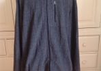 XL Grey Fleece Maine Zipped Top