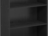 3-Tier Open Shelf Bookcase, Americano
