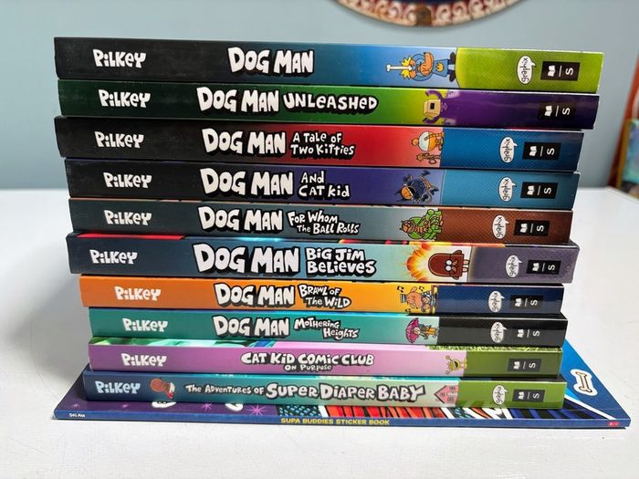 Collection of Dav Pilkey books (x11) all brand new