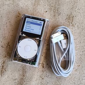 Clear iPod Mini 1st Generation 32GB CF