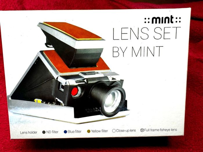 MiNT Polaroid lens set - new in box