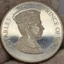 Charles Prince of Wales July 1969 Silver Proof Medal Investiture Caernarvon Scarce Medal Image 2