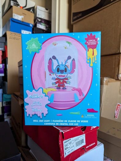 Stitch Madly Mischievous Light-Up Figure by Lewis Whitman - Apx. 23cm - Disney