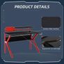 Gaming Desk with Monitor Stand Image 3