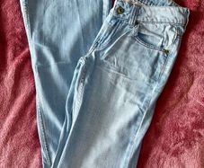 Levis light blue bootcut bell bottom jeans