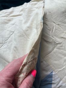 Fitted sheet double