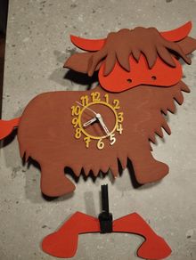 Kids wall clock