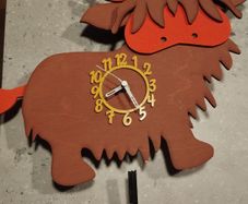 Kids wall clock