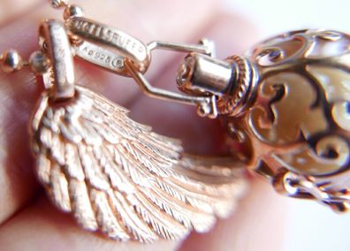 Sterling Silver 925 Gild Plated Angel Whisperer from Engelsrufer length 31" - 26,4g