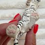 Schleich Wildlife White Tiger Figure 14731 Dirty Please look at the pictures Image 6