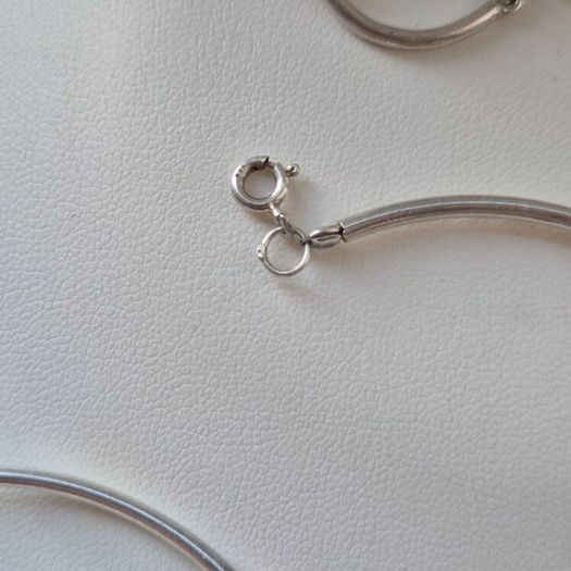 Sterling silver stamp 925 collier/bracelet size 18.5cm
