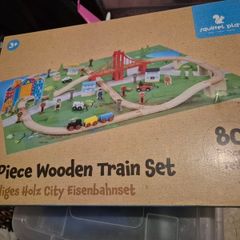 Wooden Train Set