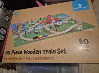 Wooden Train Set