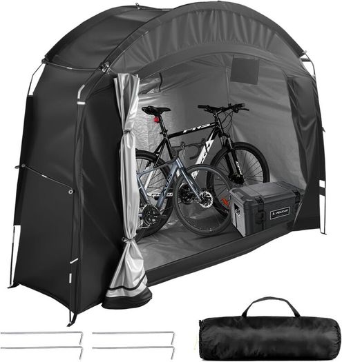 Outdoor Bike Storage Tent 210D Oxford Waterproof Bicycle Shed for 2-3 Bikes