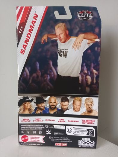 2024 WWE Mattel Elite Collection Series 111 Sandman Figure