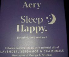 avery sleep happy candle 155g lavender, bergamot and chamomile pure soy candle