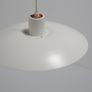 Vintage White Pendant Light PH4/3 by Poul Henningsen for Louis Poulsen, Denmark, 1970s. Image 5