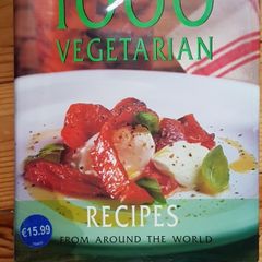 1000 Vegetarian Recipies From Around the World Cookbook