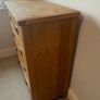 Solid oak chest of Drawers Image 5