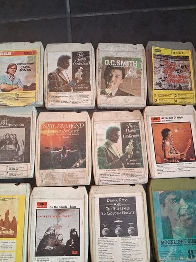 8 track cartridges