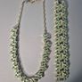 Stunning Vintage Signed Jewelcraft (Coro) Mid-Century Enamel Necklace & Bracelet Demi-Parure Set Image 2