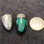 Victorian Antique Bullet Shaped Perfume Bottle circa 1890s Image 7