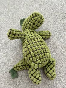 Jellycat Doppy Dino Green Bumpy Waffle Textured Dinosaur Retired Plush