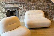 2 seater couch &amp; swivel chair