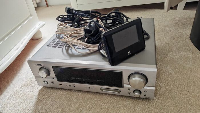 Denon AVR 1907 amp + Wharfedale speakers and 10" subwoofer