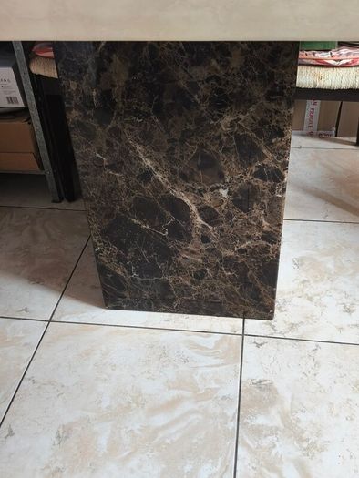 marble table