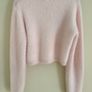 Next girls pink shrug / cardigan single button close Age 11-12 years Image 5