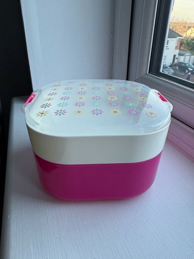 Brand new lunchbox, lunch box with two compartments
