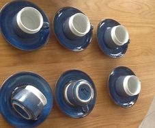 Denby vintage Chatsworth coffee cups/saucers