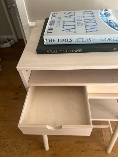 Wooden standing desk