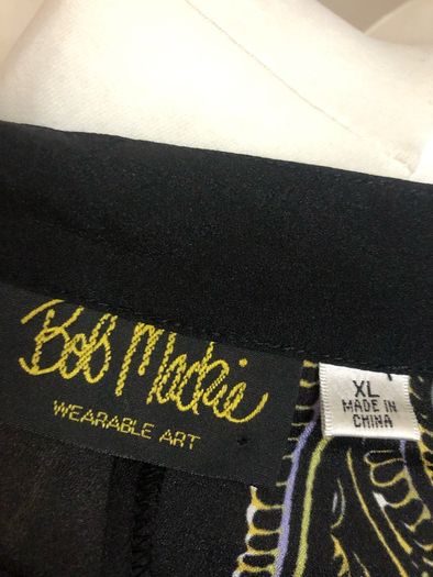 Bob Mackie paisley blouse (XL)