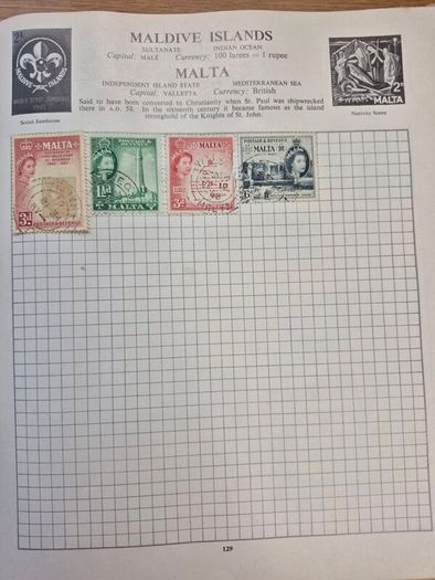 Stamps of the world stanley gibbson album