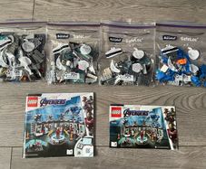 lego super heroes set 76125 Iron Man Hall of Armor