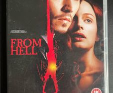 From Hell. DVD Movie. Staring Johnny Depp & Heather Graham