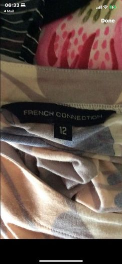 tunic dress/top.  French connection