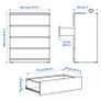 IKEA malam chest of drawers Image 4