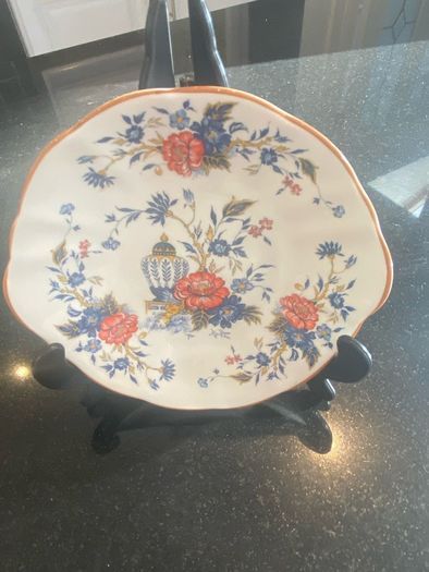 Vintage  1970s crown Staffordshire Penang dish