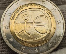 Germany WWU 1999-2009 G 2 Euro Coin Beautiful Uncirculated